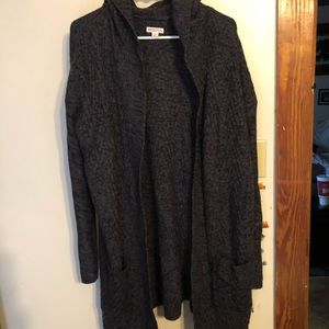 Women’s Merona Black Open Sweater